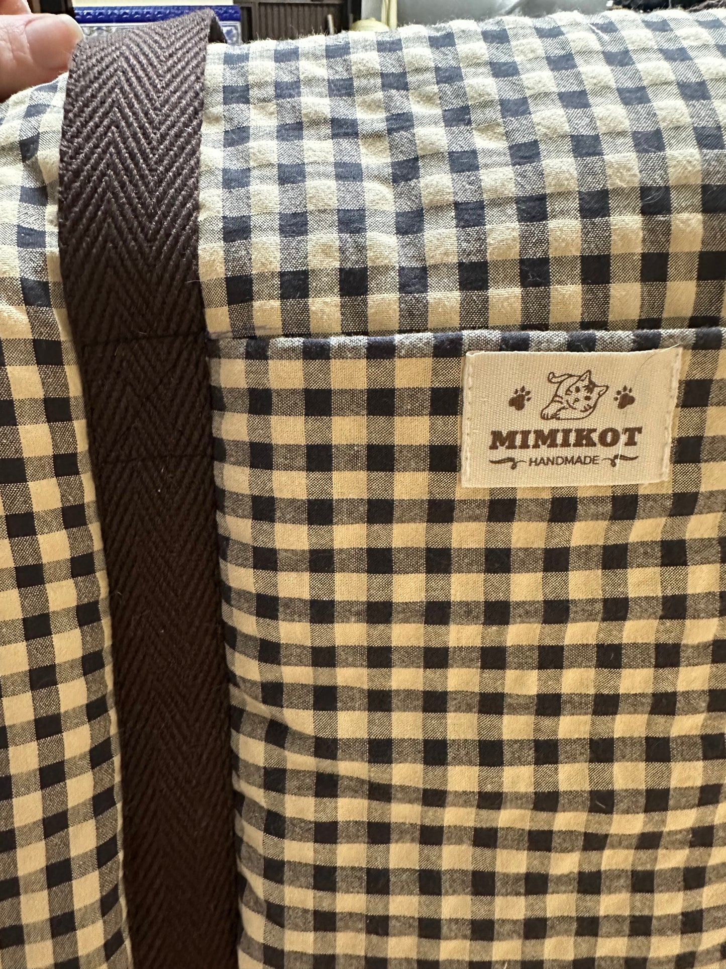 Bolso de viaje , maternidad vichy camel (