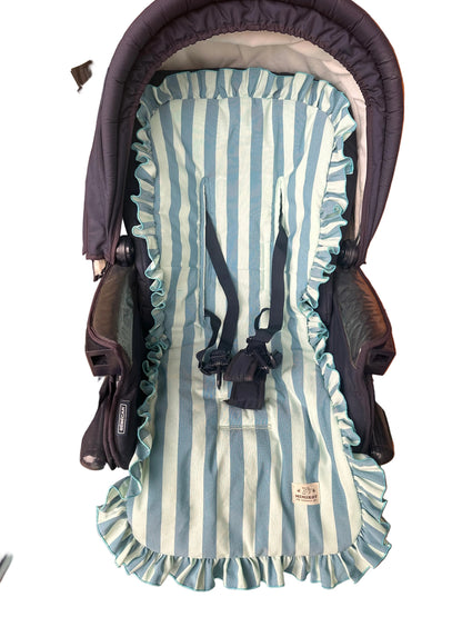 Pack bolso y colchoneta rayas