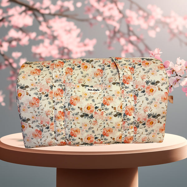 Bolso de viaje flor