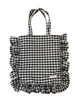 Tote Bag vichy negro