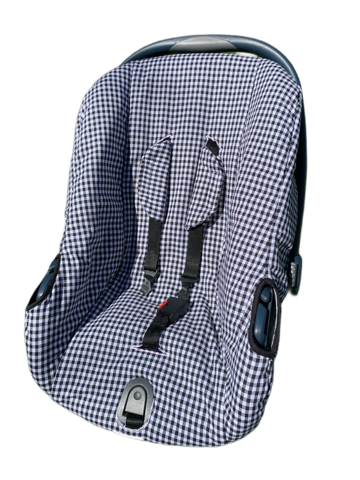 Funda Maxi cosi vichy negro (