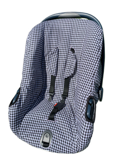 Funda Maxi cosi vichy negro (