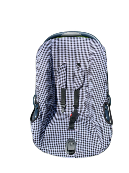 Funda Maxi cosi vichy negro (