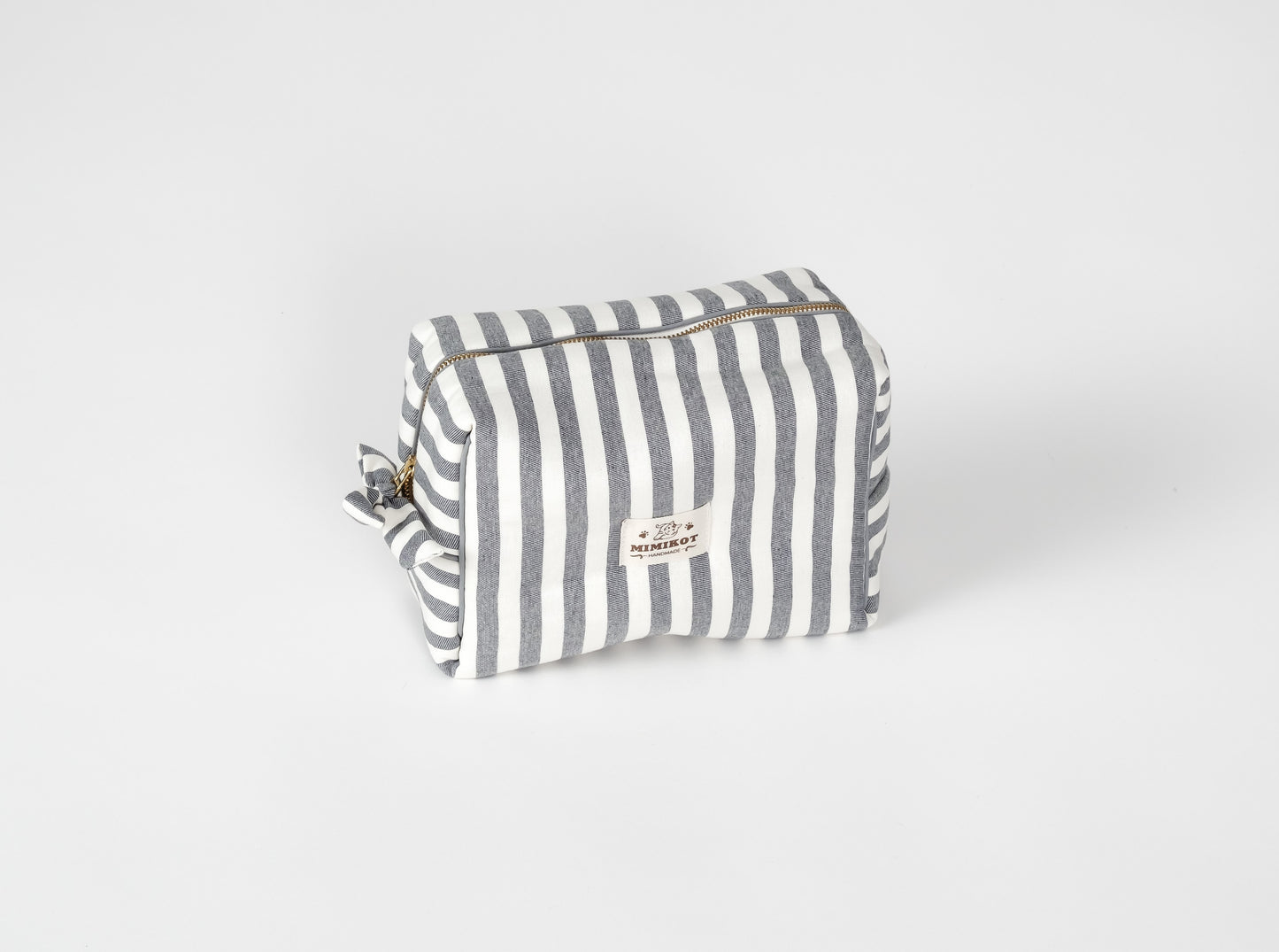neceser rayas gris