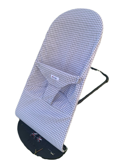 Funda hamaca Baby Bjorn vichy gris classic (